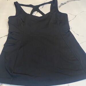 lululemon athletica Black Tank Top